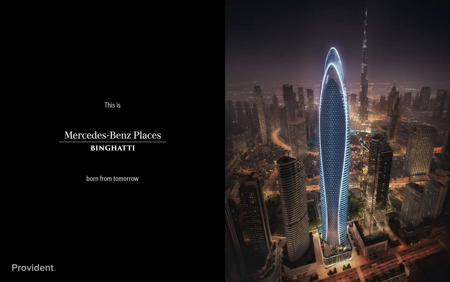 Binghatti Mercedes Benz Places - The Mercedes-Benz Uhlenhaut Coupé Penthouse